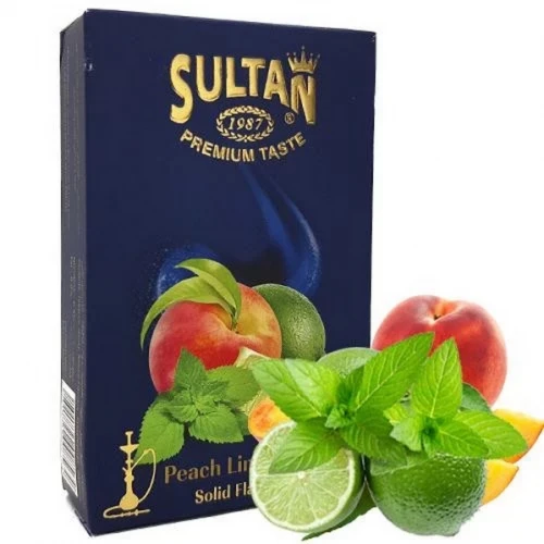 Табак Sultan Peach Lime Cool (Персик Мята Лайм) 50гр купить